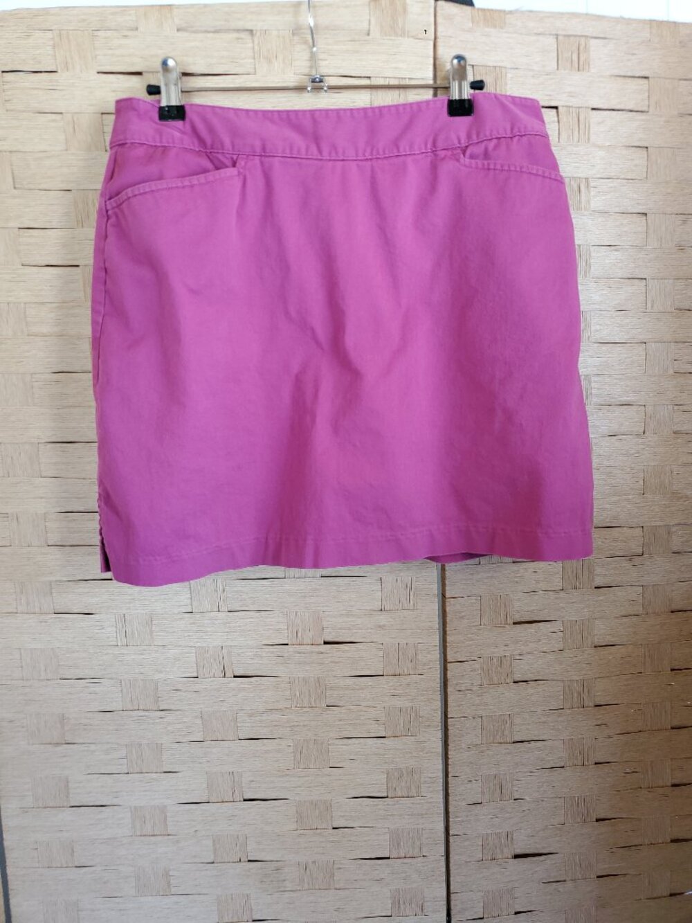 Lady Hogen Skort Women's Size 8 Mini Pink Straight